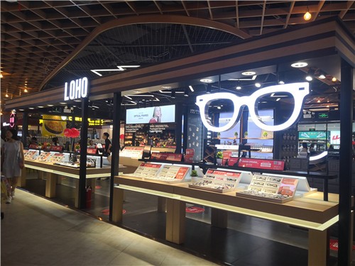 眼鏡店展示柜